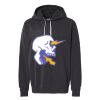 Unisex Garment-Dyed Lightweight Fleece Hooded Sweatshirt Thumbnail