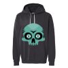 Unisex Garment-Dyed Lightweight Fleece Hooded Sweatshirt Thumbnail