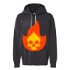 Unisex Garment-Dyed Lightweight Fleece Hooded Sweatshirt Thumbnail