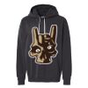 Unisex Garment-Dyed Lightweight Fleece Hooded Sweatshirt Thumbnail
