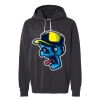 Unisex Garment-Dyed Lightweight Fleece Hooded Sweatshirt Thumbnail