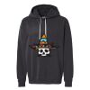 Unisex Garment-Dyed Lightweight Fleece Hooded Sweatshirt Thumbnail