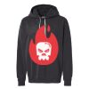 Unisex Garment-Dyed Lightweight Fleece Hooded Sweatshirt Thumbnail