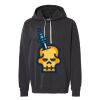 Unisex Garment-Dyed Lightweight Fleece Hooded Sweatshirt Thumbnail