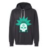 Unisex Garment-Dyed Lightweight Fleece Hooded Sweatshirt Thumbnail