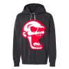 Unisex Garment-Dyed Lightweight Fleece Hooded Sweatshirt Thumbnail