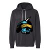 Unisex Garment-Dyed Lightweight Fleece Hooded Sweatshirt Thumbnail