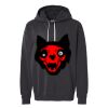Unisex Garment-Dyed Lightweight Fleece Hooded Sweatshirt Thumbnail