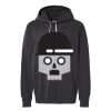Unisex Garment-Dyed Lightweight Fleece Hooded Sweatshirt Thumbnail
