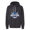 Unisex Garment-Dyed Lightweight Fleece Hooded Sweatshirt Thumbnail