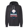 Unisex Garment-Dyed Lightweight Fleece Hooded Sweatshirt Thumbnail