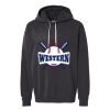 Unisex Garment-Dyed Lightweight Fleece Hooded Sweatshirt Thumbnail