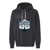 Unisex Garment-Dyed Lightweight Fleece Hooded Sweatshirt Thumbnail