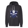 Unisex Garment-Dyed Lightweight Fleece Hooded Sweatshirt Thumbnail