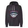 Unisex Garment-Dyed Lightweight Fleece Hooded Sweatshirt Thumbnail