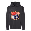 Unisex Garment-Dyed Lightweight Fleece Hooded Sweatshirt Thumbnail