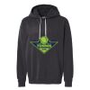 Unisex Garment-Dyed Lightweight Fleece Hooded Sweatshirt Thumbnail