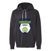 Unisex Garment-Dyed Lightweight Fleece Hooded Sweatshirt Thumbnail