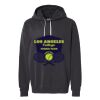 Unisex Garment-Dyed Lightweight Fleece Hooded Sweatshirt Thumbnail