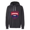 Unisex Garment-Dyed Lightweight Fleece Hooded Sweatshirt Thumbnail