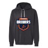 Unisex Garment-Dyed Lightweight Fleece Hooded Sweatshirt Thumbnail