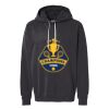 Unisex Garment-Dyed Lightweight Fleece Hooded Sweatshirt Thumbnail