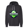 Unisex Garment-Dyed Lightweight Fleece Hooded Sweatshirt Thumbnail