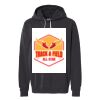 Unisex Garment-Dyed Lightweight Fleece Hooded Sweatshirt Thumbnail
