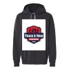 Unisex Garment-Dyed Lightweight Fleece Hooded Sweatshirt Thumbnail