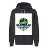 Unisex Garment-Dyed Lightweight Fleece Hooded Sweatshirt Thumbnail