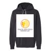Unisex Garment-Dyed Lightweight Fleece Hooded Sweatshirt Thumbnail