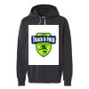 Unisex Garment-Dyed Lightweight Fleece Hooded Sweatshirt Thumbnail