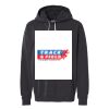 Unisex Garment-Dyed Lightweight Fleece Hooded Sweatshirt Thumbnail