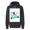 Unisex Garment-Dyed Lightweight Fleece Hooded Sweatshirt Thumbnail