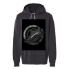Unisex Garment-Dyed Lightweight Fleece Hooded Sweatshirt Thumbnail