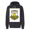 Unisex Garment-Dyed Lightweight Fleece Hooded Sweatshirt Thumbnail