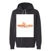 Unisex Garment-Dyed Lightweight Fleece Hooded Sweatshirt Thumbnail