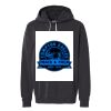Unisex Garment-Dyed Lightweight Fleece Hooded Sweatshirt Thumbnail