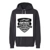 Unisex Garment-Dyed Lightweight Fleece Hooded Sweatshirt Thumbnail