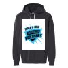 Unisex Garment-Dyed Lightweight Fleece Hooded Sweatshirt Thumbnail