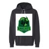 Unisex Garment-Dyed Lightweight Fleece Hooded Sweatshirt Thumbnail