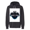 Unisex Garment-Dyed Lightweight Fleece Hooded Sweatshirt Thumbnail