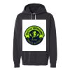 Unisex Garment-Dyed Lightweight Fleece Hooded Sweatshirt Thumbnail