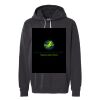 Unisex Garment-Dyed Lightweight Fleece Hooded Sweatshirt Thumbnail