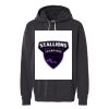 Unisex Garment-Dyed Lightweight Fleece Hooded Sweatshirt Thumbnail