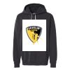 Unisex Garment-Dyed Lightweight Fleece Hooded Sweatshirt Thumbnail