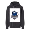 Unisex Garment-Dyed Lightweight Fleece Hooded Sweatshirt Thumbnail