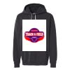 Unisex Garment-Dyed Lightweight Fleece Hooded Sweatshirt Thumbnail