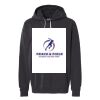Unisex Garment-Dyed Lightweight Fleece Hooded Sweatshirt Thumbnail