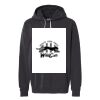 Unisex Garment-Dyed Lightweight Fleece Hooded Sweatshirt Thumbnail